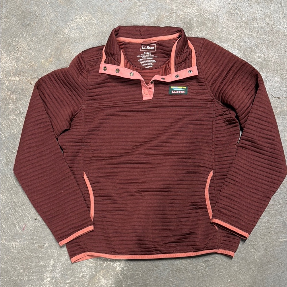 L.L. Bean Men's Maroon Sweater